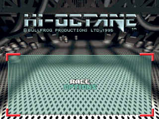 Hi Octane back cover for Playstation